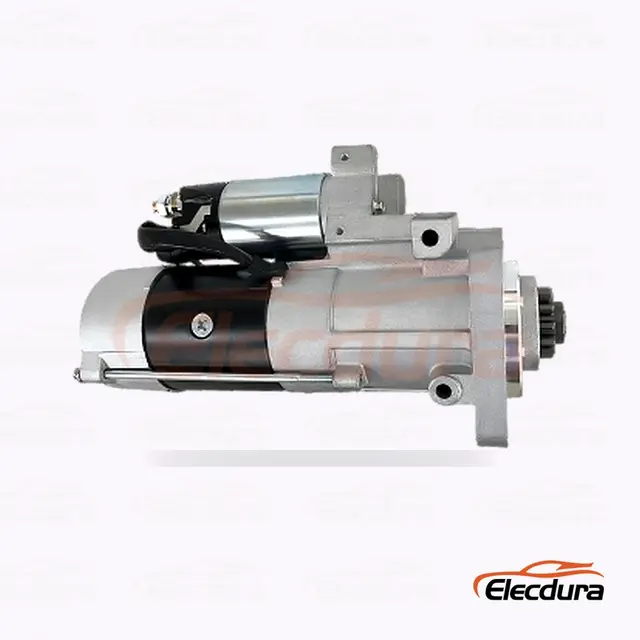 M009T62671 Mitsubishi Motor de arranque , 24V 12.0 kW 12 dientes, vista del terminal trasero