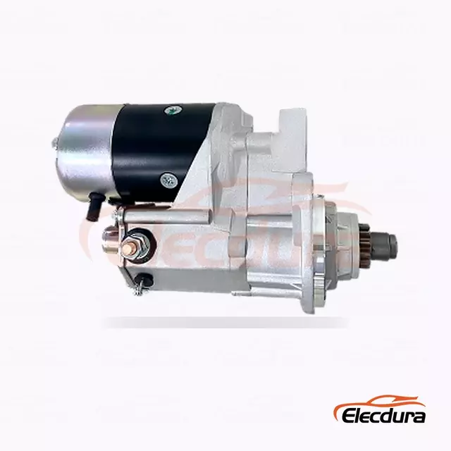 03112-7090 Kraftig startmotor, 24V 4,5kW 12 t&aelig;nder, komplet set fra siden