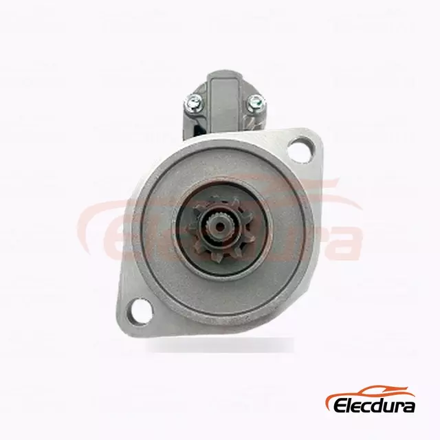 894334380 Isuzu 4BC2 Starter Motor، 24V 5.0kW 9 أسنان، منظر جانبي كامل