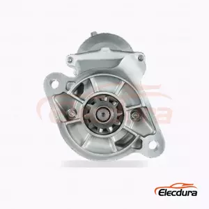 128000-5590 Kasa Marş Motoru, 12V 1.4kW 10 Dişli, Komple Yan G&ouml;r&uuml;n&uuml;m