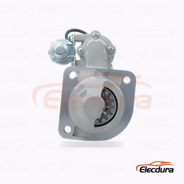 6526201-7124 Daewoo Anlasser , 24V 6,0 kW 11 Z&auml;hne, komplette Seitenansicht