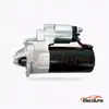 Motor de partida para servi&ccedil;o pesado 101389, 12V 2,5kW 9 dentes, vista do terminal traseiro