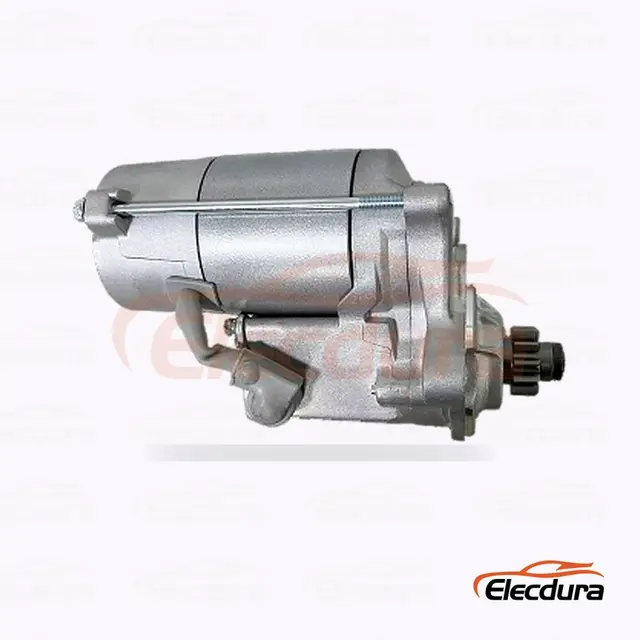 113928 Motor de pornire Honda, 12V 1,7kW 11 dinți, vedere la terminalul din spate