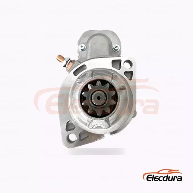 428000-7100 Cummins QSB6.7 Motor Marş Motoru, 24V 4.8kW 10 Dişli, Komple Yan G&ouml;r&uuml;n&uuml;m