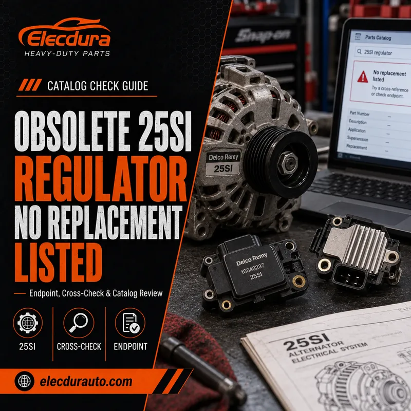 Reguladores 25SI obsoletos: o que fazer quando nenhuma substitui&ccedil;&atilde;o estiver listada