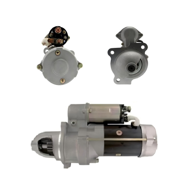 6591 Startmotor – 28MT 24V 4kW 12-tands kraftig startmotor f&ouml;r Lister Petter & Perkins