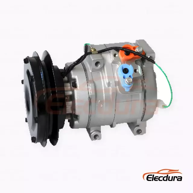 10S15C 24V B1 152 mm Wytrzymały kompresor klimatyzacji do koparki XCMG / uchwyt w stylu Komatsu