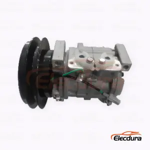 10S13C 24V B1 152mm do ciężkich zastosowań Klimatyzacja Sprężarka do koparki Hitachi ZX490 / 5A