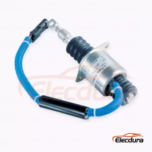 Solen&oacute;ide de desligamento de combust&iacute;vel D59-105-24 D59-105-12 para escavadeiras e equipamentos industriais usando motores C6121