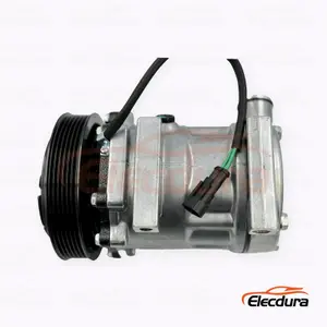 7H15 24V 6PK 133 mm Schwerlast Klimaanlage Kompressor f&uuml;r FAW Jiefang New Hanwei 375 LKW