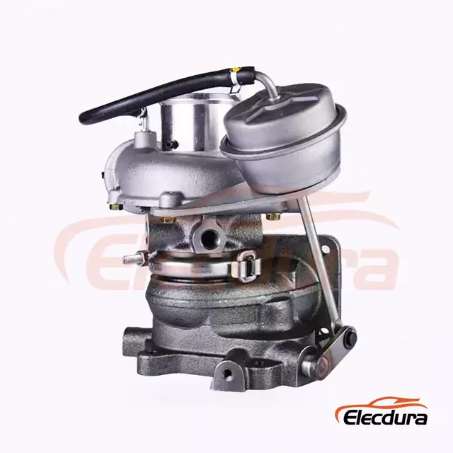 Turbodmychadlo Elecdura RHF3 / VL36 55222014 OE 55222014 kompletn&iacute; sestava pohled zepředu