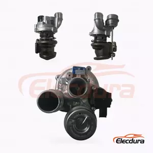 Elecdura K03 Turbocompressore 53039880118 OE 53039880118 gruppo completo vista frontale