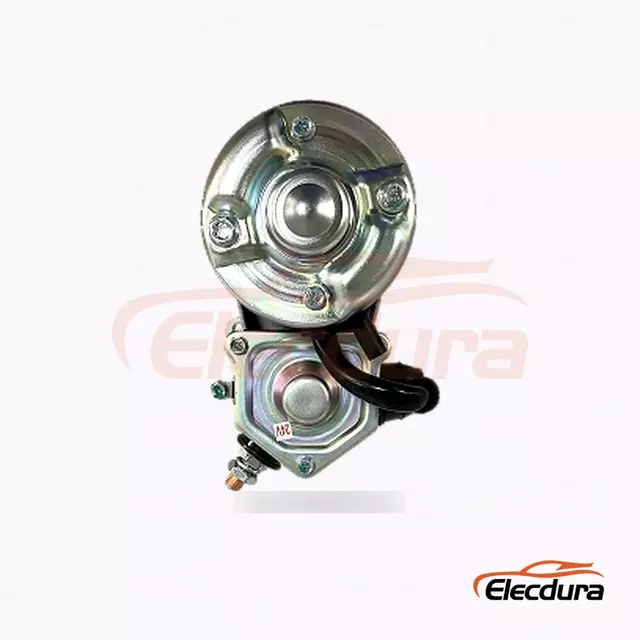 Motor de arranque tipo Denso de 24 V, 4,5 kW, 13 dientes en sentido horario, vista lateral completa