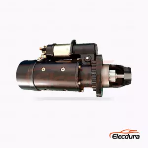 Delco Remy 42MT 24V 7.8kW 12 歯 CW スターター モーター、完全側面図