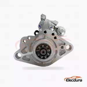 Mitsubishi-type 12V 2,2 kW 9 tanden CW variant B startmotor, compleet zijaanzicht