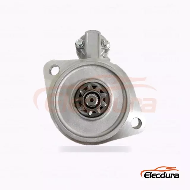 23300-10T01 Nissan Navara D21/D22 Start&eacute;r, 12V 2,2kW 9 zubů, kompletn&iacute; bočn&iacute; pohled