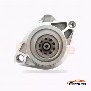 VAL600373 トヨタ（フォーチュナー、ハイラックス）スターターモーター、12V 2.0kW 9 歯、完全側面図