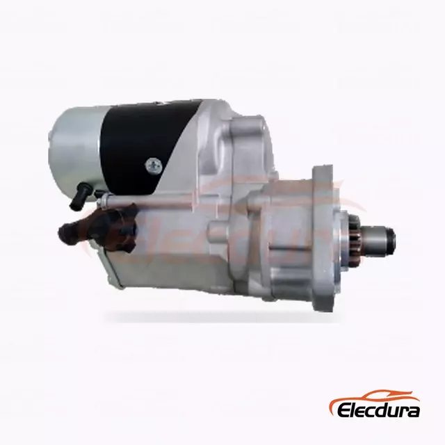 Denso-Type 24V 4,5kW 11 zubů CW Varianta B Start&eacute;r Motor, kompletn&iacute; bočn&iacute; pohled