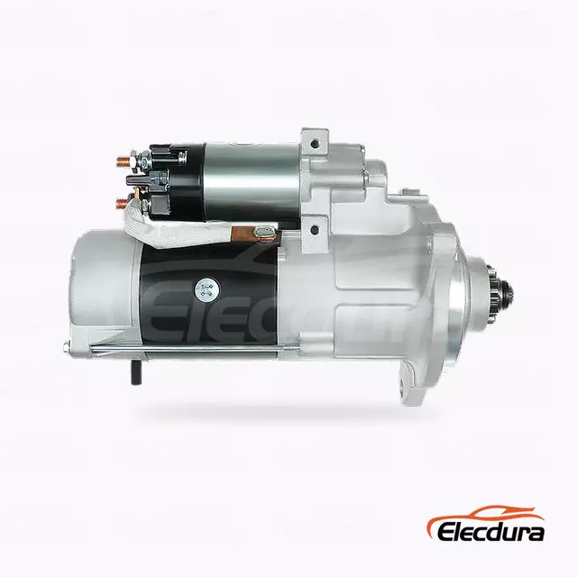 1811004211 Isuzu 6WG1 Starter Motor بالجملة، منظر جانبي كامل
