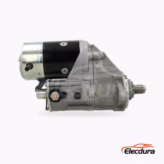 19872-63013 Kubota D1402 Start&eacute;r Motor Velkoobchod 24V, kompletn&iacute; bočn&iacute; pohled