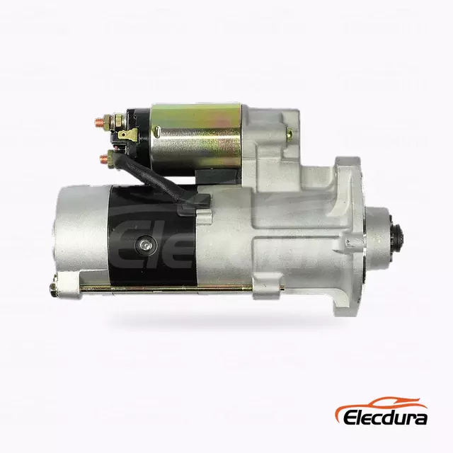 1K011-63010 Kubota V3000 Starter Motor بالجملة، منظر جانبي كامل