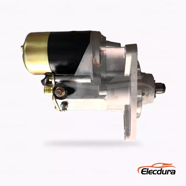 28100-1520 Hino EM100 11T Start&eacute;r Motor Velkoobchod 24V, kompletn&iacute; bočn&iacute; pohled