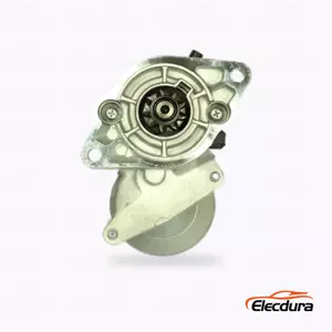 028000-8320 Kubota D722 Startmotor 12V 1,0kW 9T, framifr&aring;n med driv&auml;nde
