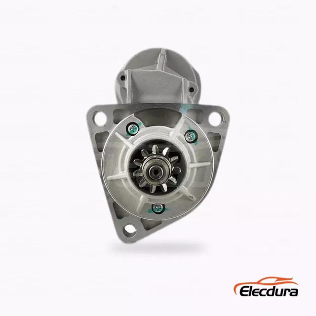 231503113 Doosan Crane Starter Motor B2B จ่าย 24V, มุมมองด้านหน้าไดรฟ์