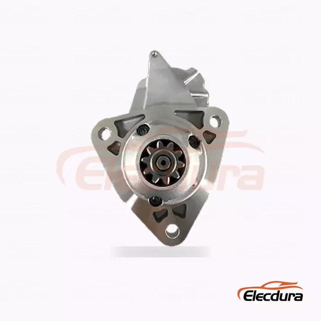 228000-7380 Cummins 6CT8.3 startmotor, 24V 7,5kW 10 t&aelig;nder, komplet set fra siden