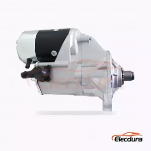 28100-1900 Hino-Anlasser, 24 V, 4,5 kW, 11 Z&auml;hne, komplette Seitenansicht