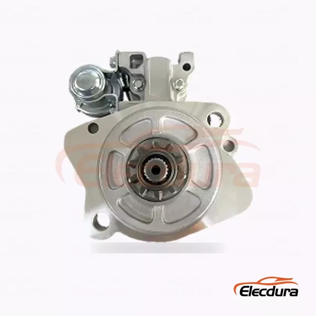 Motor de partida Caterpillar 272-4774, 24V 5kW 10 dentes, vista lateral completa