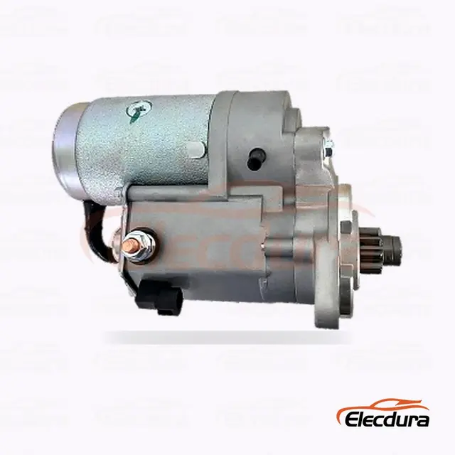 36100-27000 Hyundai 산타페 스타터 모터 , 12V 2.0 kW 9 톱니, 후면 터미널 보기