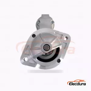 Motor de partida Hyundai 36100-42200, 12V 51kW 10 dentes, vista lateral completa