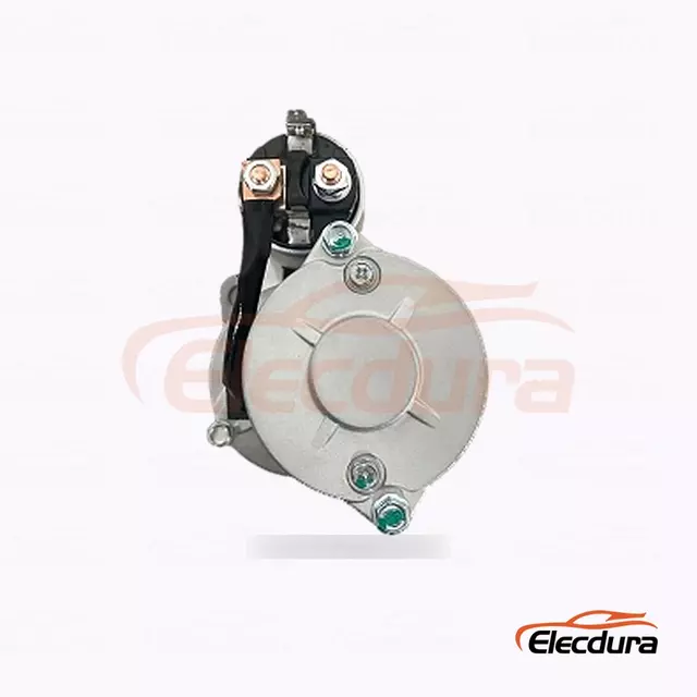894334380 Isuzu 4BC2 Anlasser, 24 V, 5,0 kW, 9 Z&auml;hne, Ansicht des hinteren Anschlusses