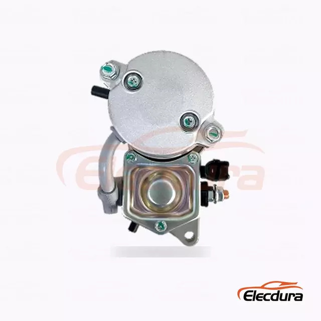 428000-2730 Toyota personbils startmotor, 12V 2,0kW 9 t&aelig;nder, bagfra terminalvisning