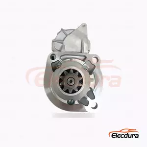 128000-5730 Motor de arranque Caterpillar 3114, 24 V, 5,5 kW, 10 dientes, vista lateral completa