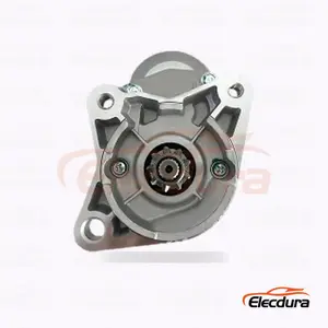 0K711-18-400 Alimentation B2B du d&eacute;marreur Mazda RF Kia, vue de face c&ocirc;t&eacute; entra&icirc;nement