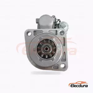 10479652 Mercedes-Benz Startmotor, 24V 4,0kW 11 t&aelig;nder, komplet set fra siden