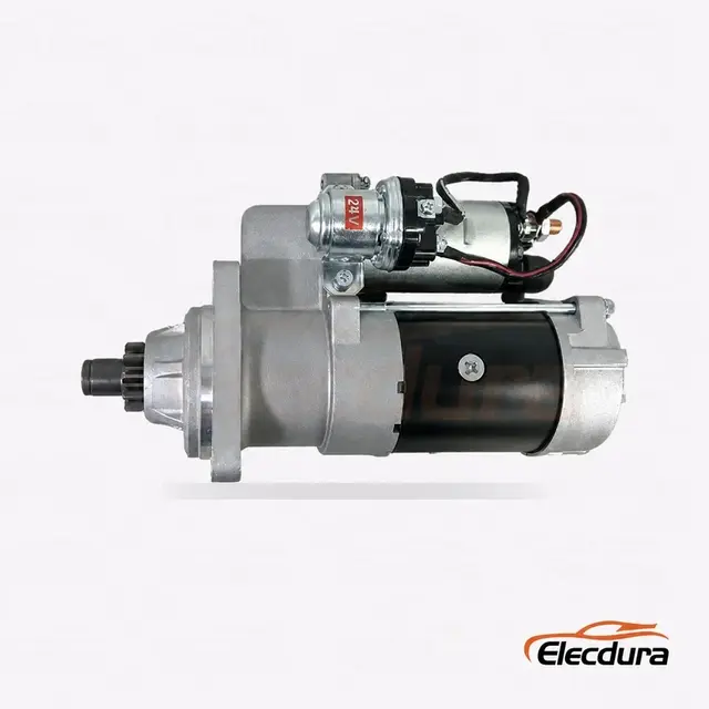 50-8420 Cummins Electromotor , 12V 2,5 kW 10 dinți, vedere laterală completă