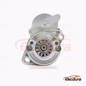 438000-2770 Motor Starter Kubota, 12V 2.2kW 13 Gigi, Tampak Samping Lengkap
