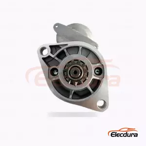 228000-1041 Rozrusznik silnika przemysłowego Kubota, 12 V 1,4 kW 11 zęb&oacute;w, kompletny widok z boku