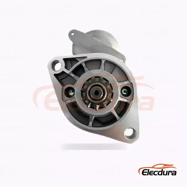 228000-1041 มอเตอร์สตาร์ทเครื่องยนต์อุตสาหกรรมคูโบต้า, 12V 1.4kW 11 ฟัน, มุมมองด้านข้างที่สมบูรณ์