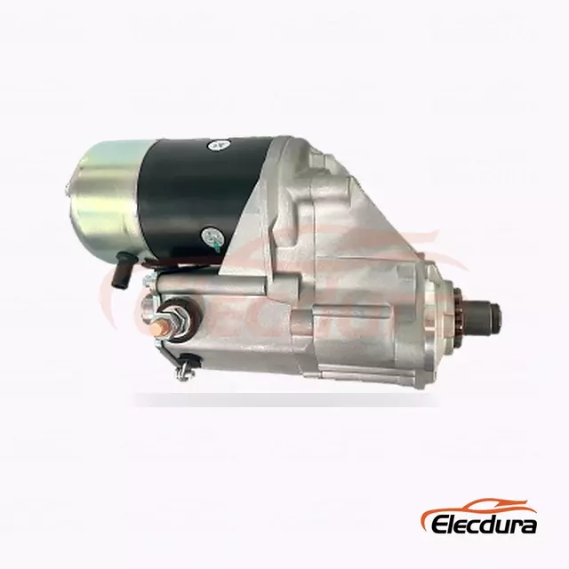 19872-63013 Kubota Start&eacute;r Motor, 24V 4,5kW 11 zubů, Pohled na zadn&iacute; termin&aacute;l