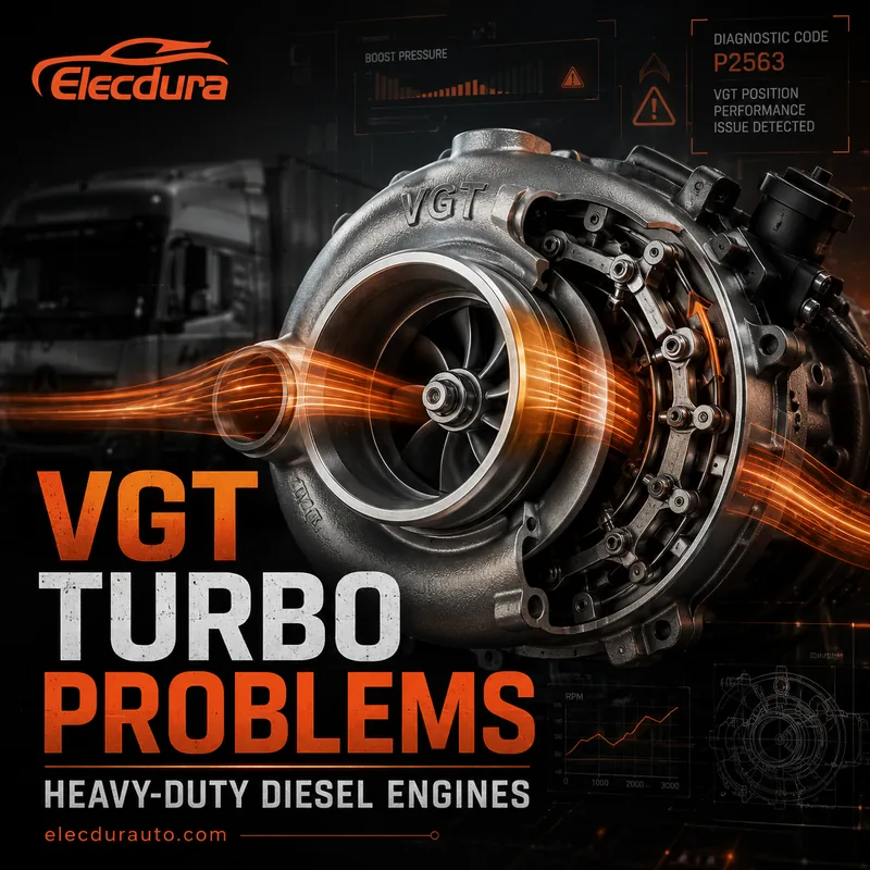 Guida ai problemi VGT Turbo per motori diesel pesanti