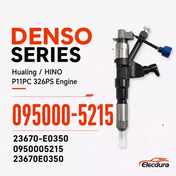 Inyector di&eacute;sel 095000-5215 para motor Hualing y HINO P11C