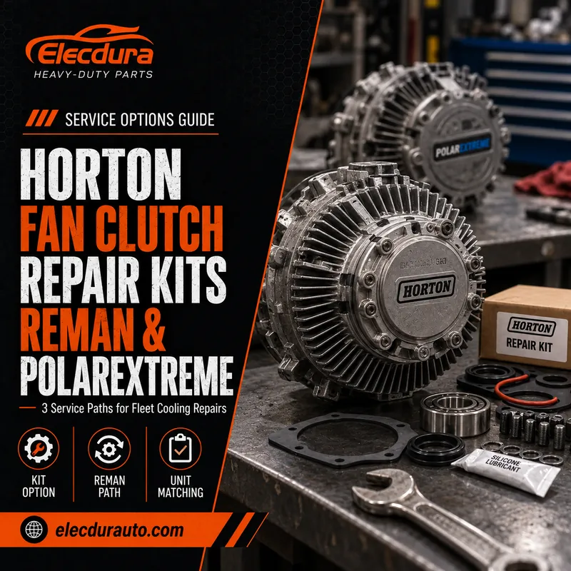 3 Horton ファンクラッチ サービス オプション: DM 修理キット、Reman、PolarExtreme