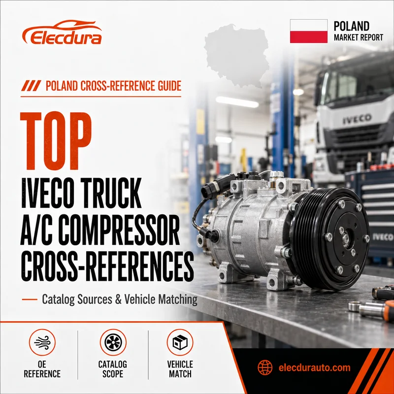 Iveco A/C Kompresor Kř&iacute;žov&eacute; odkazy: DENSO a NRF