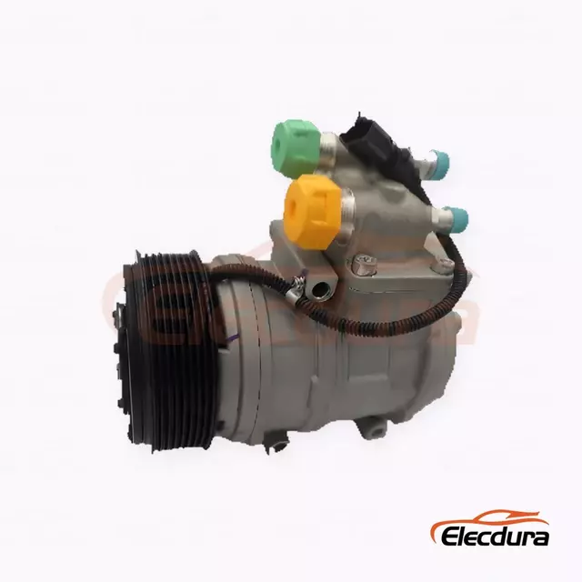 10PA17C 24V PV8 119 mm vordere 5/6-Anschl&uuml;sse Hochleistungs-Klimakompressor f&uuml;r Collins-Schulbus