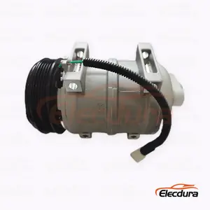 10K17A 24V PV5 Heavy-Duty A/C ευρείας βάσης 119 mm Συμπιεστής για φορτηγό CAMC Hanma H7