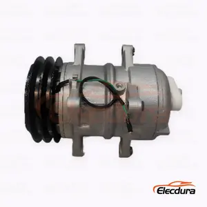 10K17C 24V A2 135 mm para servi&ccedil;o pesado A/C Compressor para caminh&atilde;o Dongfeng Tianlong